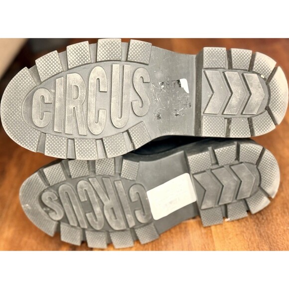 Circus Sam Edelman Brooklyn Chain Platform Loafers Chunky Lug Sole Size 9 EUC!! - Picture 6 of 6